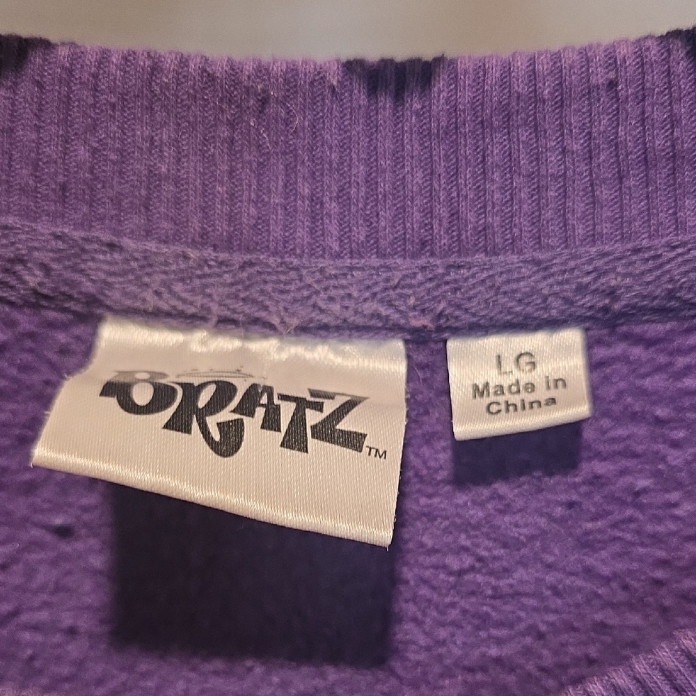 Bratz Purple Graphic Sweatshirt - Picture 4 of 5